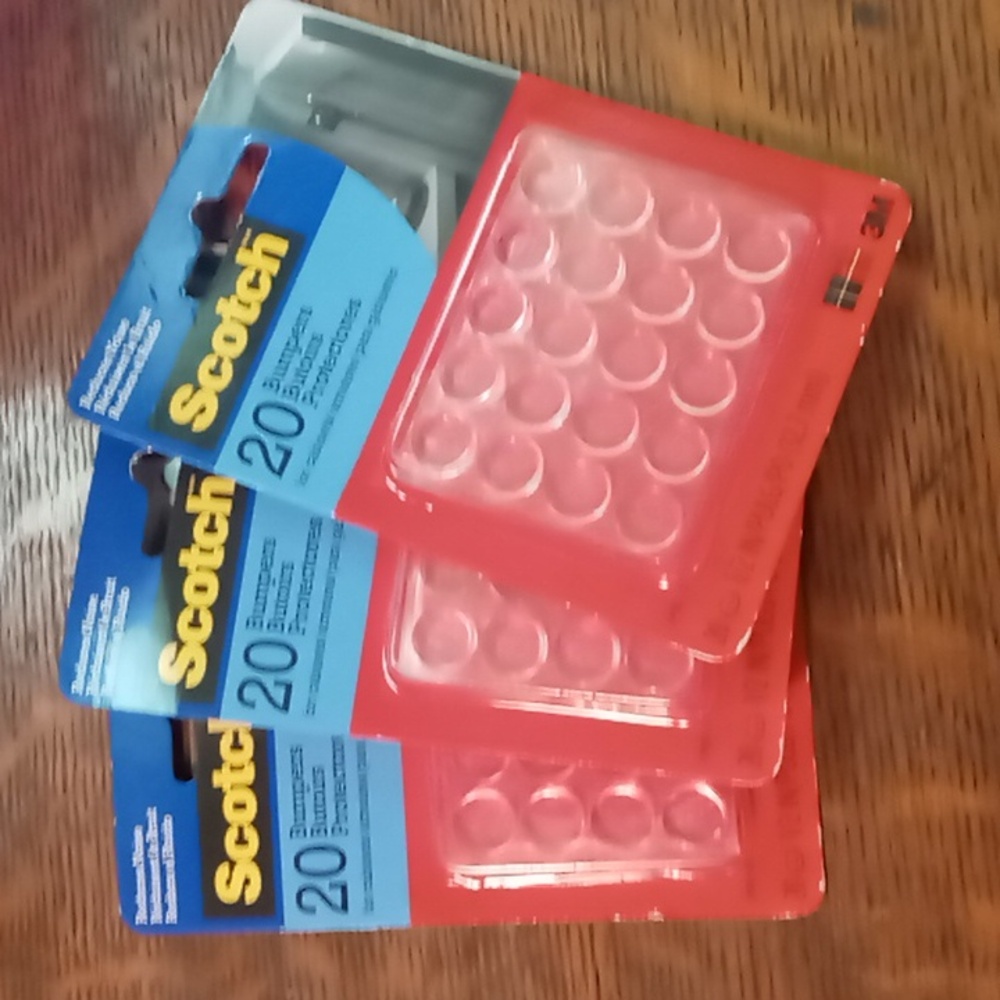 Cabinet Bumpers - Set of 3 packages